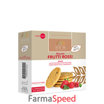 dietalab biscotti frutti rossi 150 g