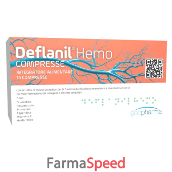 deflanil hemo 14 compresse