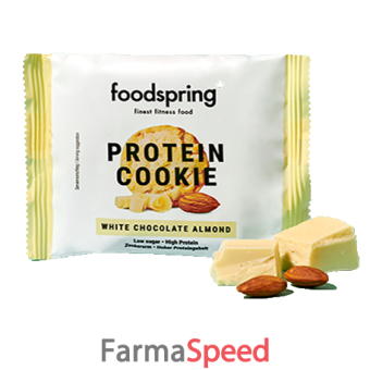 protein cookie cioccolato bianco e mandorla 50 g