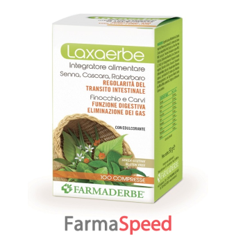 laxaerbe 100 compresse 53,3 g