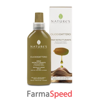 nature's olio di dattero spray ristrutturante 125 ml