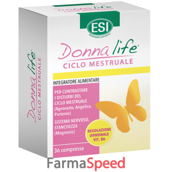 esi donna life ciclo mestruale 36 compresse