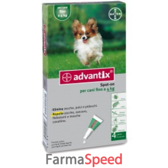 advantix spot on cani piccoli 