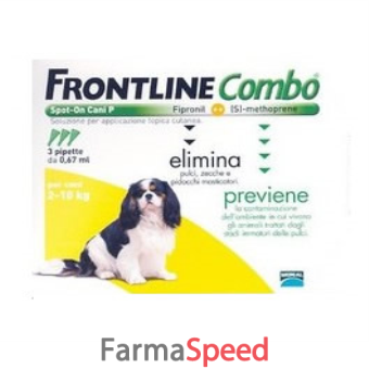 frontline combo cani piccoli 3 pipette