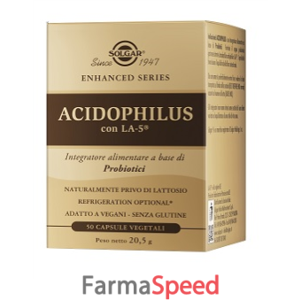 acidophilus solgar 50 capsule vegetali