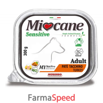 miocane sensitive formula adult pate' tacchino 300 g