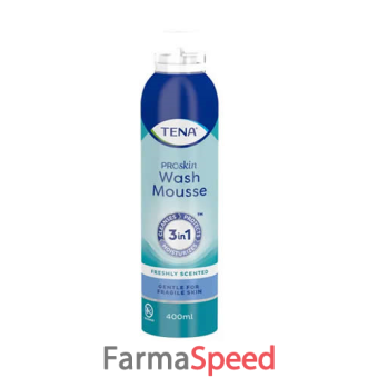 tena wash mousse detergente 400 ml