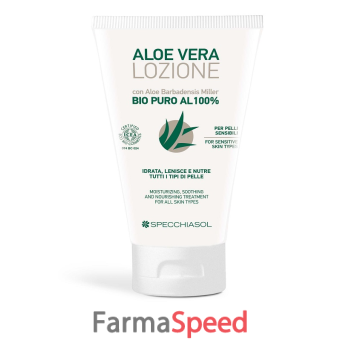 aloe vera lozione bio puro 100% 150 ml