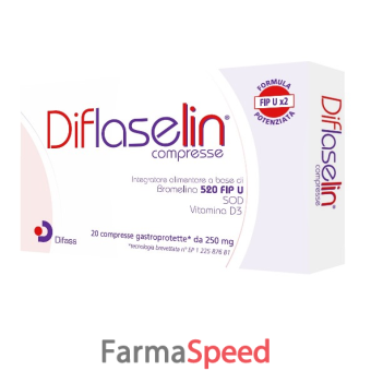 diflaselin 20 compresse gastroprotette 250 mg