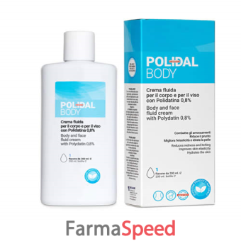 polidal body crema corpo viso 200 ml