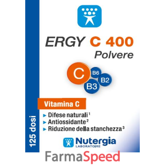 ergy c 400 polvere 125 g