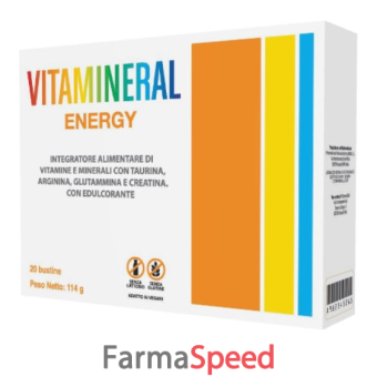 vitamineral energy 20 bustine