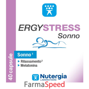 ergystress sonno 40 capsule