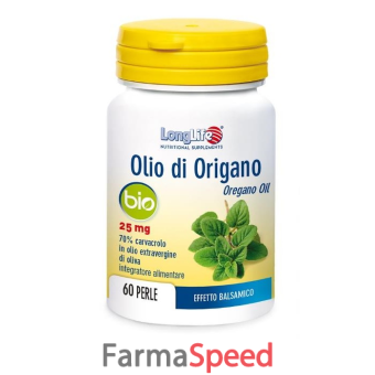 longlife olio origano bio 60 perle