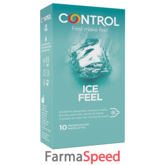 profilattico control ice feel 10 pezzi