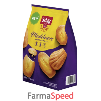 schar madeleines 6x40 g