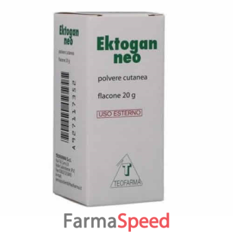 ektogan neo polvere dermoprotettiva antimicrobica 20 g