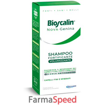 bioscalin nova genina shampoo volumizzante sf 200 ml