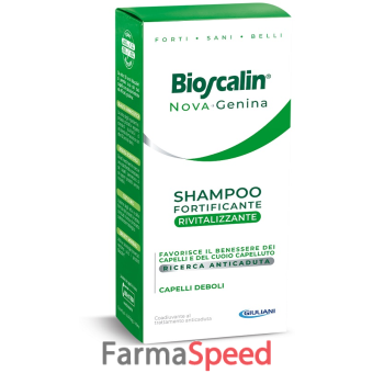 bioscalin nova genina shampoo rivitalizzante 400 ml maxi size