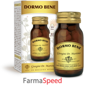 dormo bene 80 pastiglie