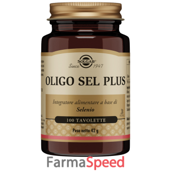 oligo sel plus solgar 100 tavolette