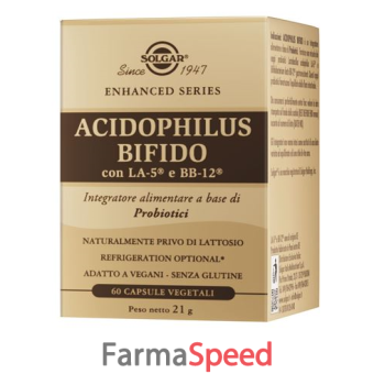 acidophilus bifido 60 capsule vegetali