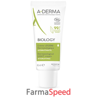 aderma a-d biology crema leggera 40 ml