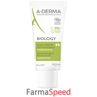 aderma a-d biology crema ricca 40 ml