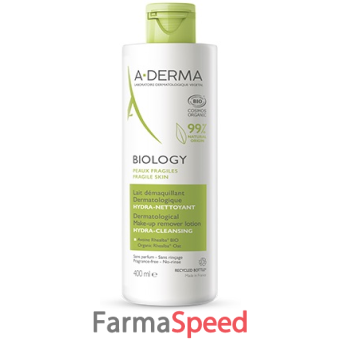 aderma a-d biology latte micellare 400 ml