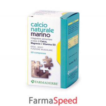 calcio naturale marino 60 compresse