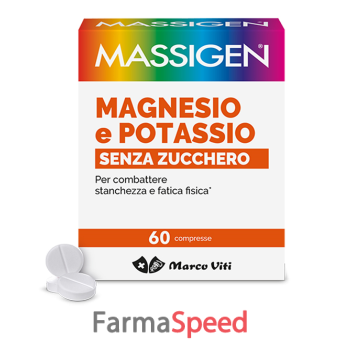 massigen magnesio potassio 60 compresse