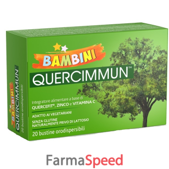 quercimmun bambini 20 bustine orosolubili