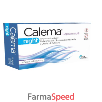 calema night 30 capsule molli