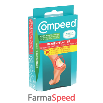 cerotti compeed per vesciche medio extreme 10 pezzi