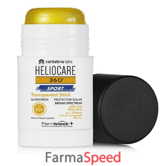 heliocare 360 sport transparent stick 25 g