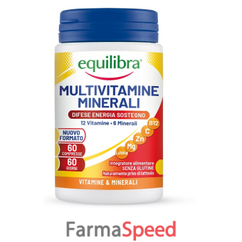 equilibra multivitamine e minerali 60 compresse