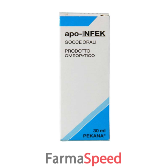 pekana apo infek gocce 30 ml spagirico