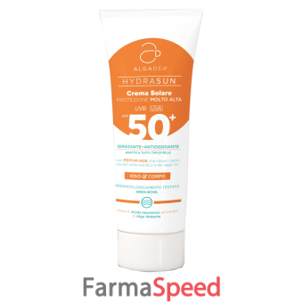 algadea hydrasun crema solare 50+ 150 ml