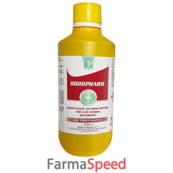 iodiopharma disinfettante iodopovidone 10% 500 ml