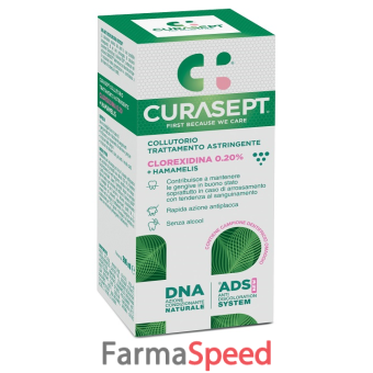 curasept collutorio ads dna trattamento astringente 200 ml