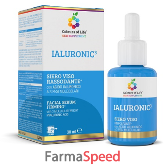 colours of life ialuronics siero viso 30 ml