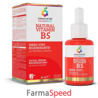 colours of life natural vitamin b5 siero viso 30 ml