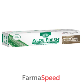 esi aloe fresh dentifricio sbiancante 100 ml