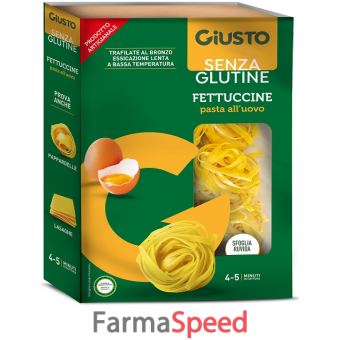 giusto senza glutine fettuccine all'uovo 250 g