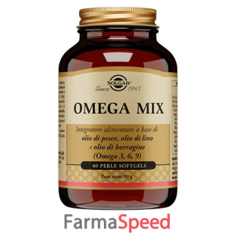 omega mix solgar 60 perle