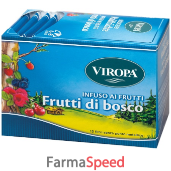 viropa infuso ai frutti di bosco 15 bustine da 2,5 g