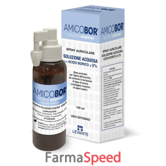 amicobor soluzione acquosa 100 ml