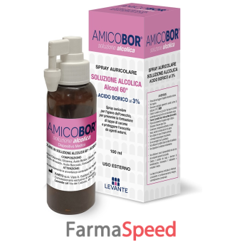 amicobor soluzione alcolica 100 ml