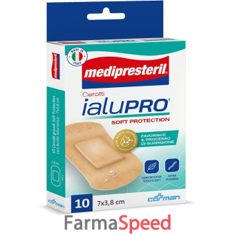 medipresteril cerotti ialupro soft protection super 7x3,8cm 10 pezzi