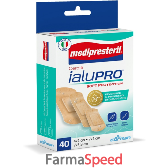 medipresteril cerotti ialupro soft proteciont 3 formati assortiti 40 pezzi